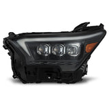 AlphaRex 2023+ Toyota Tacoma NOVA-Series LED Proj Headlights Black w/Actv Light & Seq. Sig + DRL AlphaRex Headlights  AXOPROS