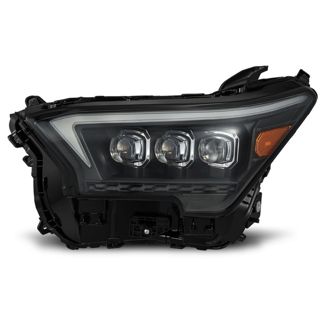 AlphaRex 2023+ Toyota Tacoma NOVA-Series LED Proj Headlights Black w/Actv Light & Seq. Sig + DRL AlphaRex Headlights  AXOPROS