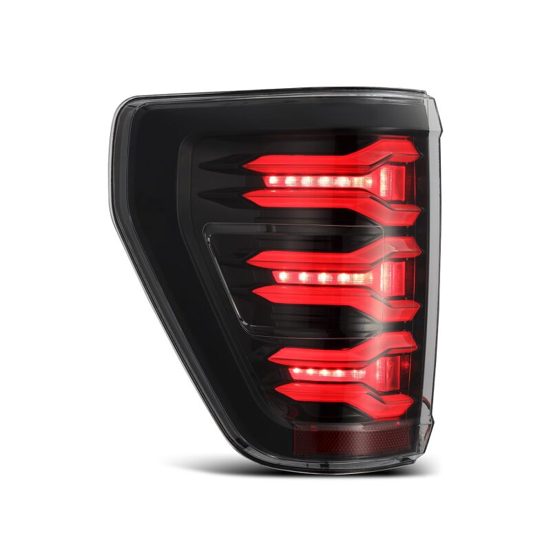AlphaRex 21-22 Ford F150 LUXX LED Projector Tail Lights - Alpha-Black AlphaRex Tail Lights  AXOPROS