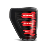AlphaRex 21-22 Ford F150 LUXX LED Projector Tail Lights - Alpha-Black AlphaRex Tail Lights  AXOPROS