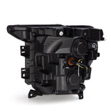 AlphaRex 21-22 Ford F150 PRO-Series Projector headlights Black w/Activ Light/Seq Signal AlphaRex Headlights  AXOPROS