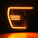 AlphaRex 21-22 Ford F150 PRO-Series Projector headlights Black w/Activ Light/Seq Signal AlphaRex Headlights  AXOPROS
