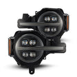 AlphaRex 21-23 Ford Bronco NOVA LED Proj Headlights Alpha-Black w/Activ Light/Seq Signal/DRL AlphaRex Headlights  AXOPROS