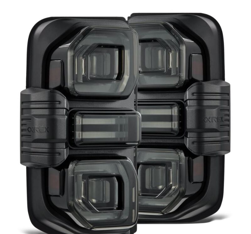 AlphaRex 21-24 Ford Bronco NOVA LED Tail Lights - Alpha-Black AlphaRex Tail Lights  AXOPROS