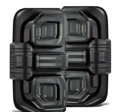 AlphaRex 21-24 Ford Bronco NOVA LED Tail Lights - Alpha-Black AlphaRex Tail Lights  AXOPROS