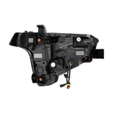 AlphaRex 22-23 Toyota Tundra LUXX-Series Headlights Alpha-Black w/Amber DRL - Req 810029 OR 810030 AlphaRex Headlights  AXOPROS