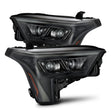 AlphaRex 22-23 Toyota Tundra LUXX-Series Headlights Alpha-Black w/Amber DRL - Req 810029 OR 810030 AlphaRex Headlights  AXOPROS