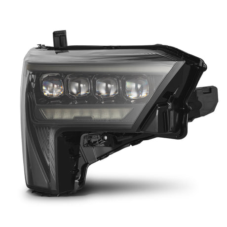 AlphaRex 22-23 Toyota Tundra NOVA-Series Headlights Alpha-Black w/Amber DRL - Req 810029 OR 810030 AlphaRex Headlights  AXOPROS