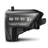 AlphaRex 22-23 Toyota Tundra NOVA-Series Headlights Alpha-Blk w/White DRL - Req 810029 OR 810030 AlphaRex Headlights  AXOPROS