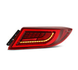AlphaRex 22-24 Toyota GR86 LUXX LED Taillights Vivid Red AlphaRex Tail Lights  AXOPROS