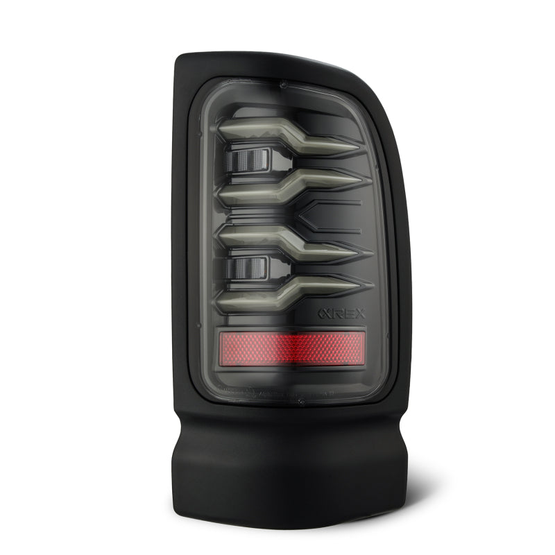 AlphaRex 94-01 Dodge Ram 1500/2500/3500 LUXX-Series LED Tail Lights - Alpha-Black AlphaRex Tail Lights  AXOPROS