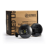 AlphaRex Universal Chevrolet/GMC/Pontiac DoubleTap Dual Color LED Projector Fog Lights - White/Amber AlphaRex Fog Lights  AXOPROS