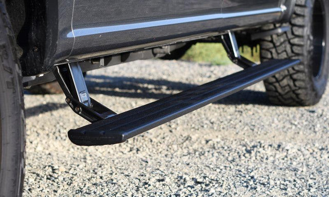 AMP Research 15-20 Chevy/GMC Silverado 2500-3500/Sierra 2500-3500/Crew & Double Cab PowerStep AMP Research Running Boards  AXOPROS