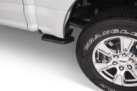 AMP Research 15-22 Ford F150 All Beds BedStep2 - Black AMP Research Bed Steps  AXOPROS