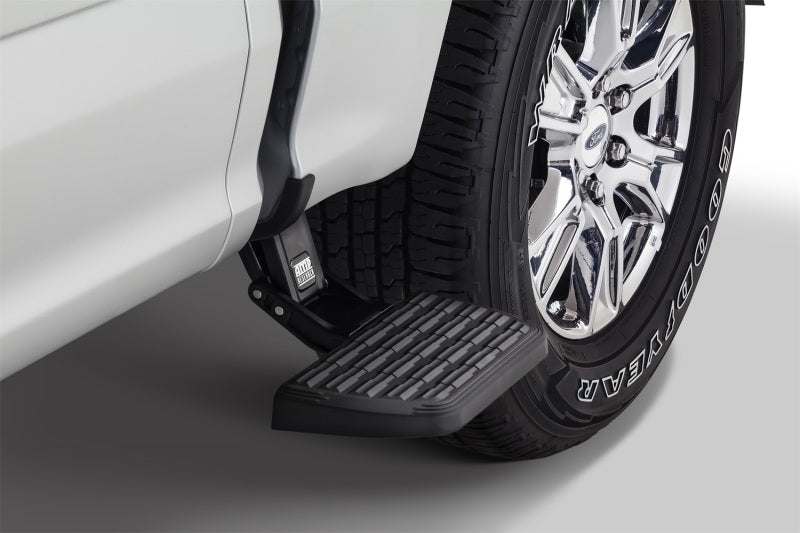 AMP Research 15-22 Ford F150 All Beds BedStep2 - Black AMP Research Bed Steps  AXOPROS