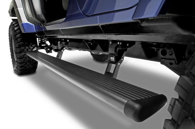 AMP Research 18-24 Jeep Wrangler JL 4DR (Excl. 4XE/Rubicon 392) PowerStep - Black AMP Research Running Boards  AXOPROS