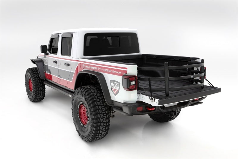 AMP Research 20-22 Jeep Gladiator (Does Not Work w/Tonneau Cvrs) Bedxtender HD Sport - Black AMP Research Bed Bars  AXOPROS