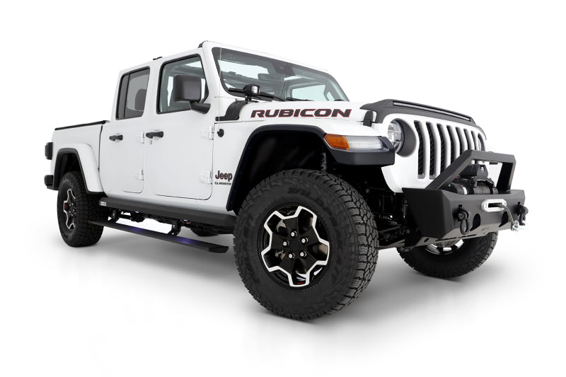 AMP Research 20-24 Jeep JT Gladiator (Launch/Overlnd/Rubicon/Sport/Sport S) PowerStep XL - Black AMP Research Running Boards  AXOPROS