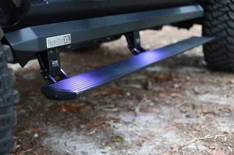 AMP Research 2007-2013 Chevy Silverado 1500 Extended/Crew PowerStep XL - Black AMP Research Running Boards  AXOPROS