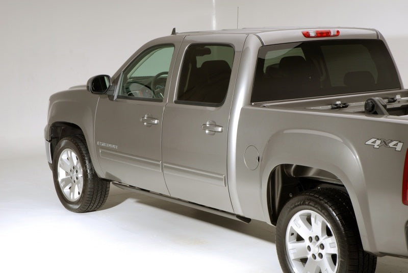 AMP Research 2007-2014 Chevy Silverado 2500/3500 Extended/Crew PowerStep - Black AMP Research Running Boards  AXOPROS