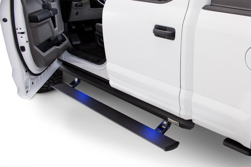 AMP Research 2015-2018 Ford F-150 SuperCrew PowerStep XL - Black AMP Research Running Boards  AXOPROS