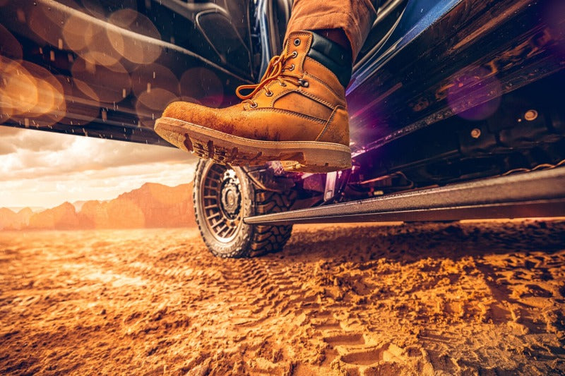 AMP Research 2025 RAM 1500 (Gas ONLY) PowerStep Plug & Play - Black AMP Research Running Boards  AXOPROS