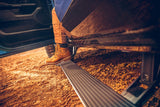 AMP Research 2025 RAM 1500 (Gas ONLY) PowerStep Plug & Play - Black AMP Research Running Boards  AXOPROS