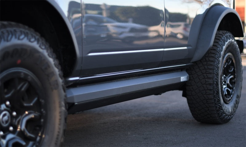AMP Research 21-23 Ford Bronco 4 Door (Excl. Raptor) XL PowerStep - Black AMP Research Running Boards  AXOPROS