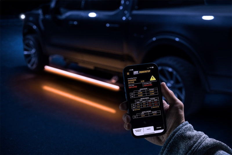 AMP Research 21-24 Ford F-150 SuperCrew PowerStep Vision AMP Research Running Boards  AXOPROS