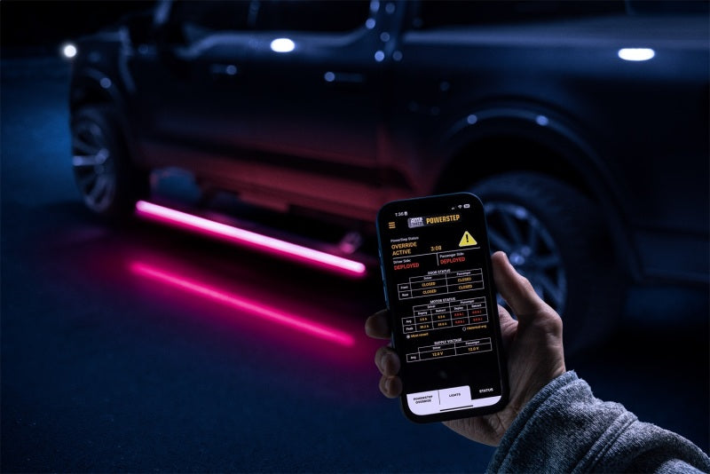 AMP Research 21-24 Ford F-150 SuperCrew PowerStep Vision AMP Research Running Boards  AXOPROS