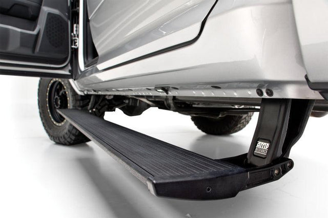 AMP Research 22-23 Chevy/GMC Silverado/Sierra 1500 & 2024 2500/3500HD Double/CC PowerStep Xtreme AMP Research Running Boards  AXOPROS