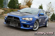 AMS Performance 08-15 Mitsubishi EVO X Front Mount Intercooler w/Modular Cast End Tanks & Logo AMS Intercoolers  AXOPROS