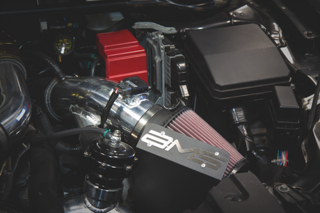 AMS Performance 08-15 Mitsubishi EVO X Intake Fan Shield for Standard Intake (Excl CAI) AMS Air Intake Components  AXOPROS