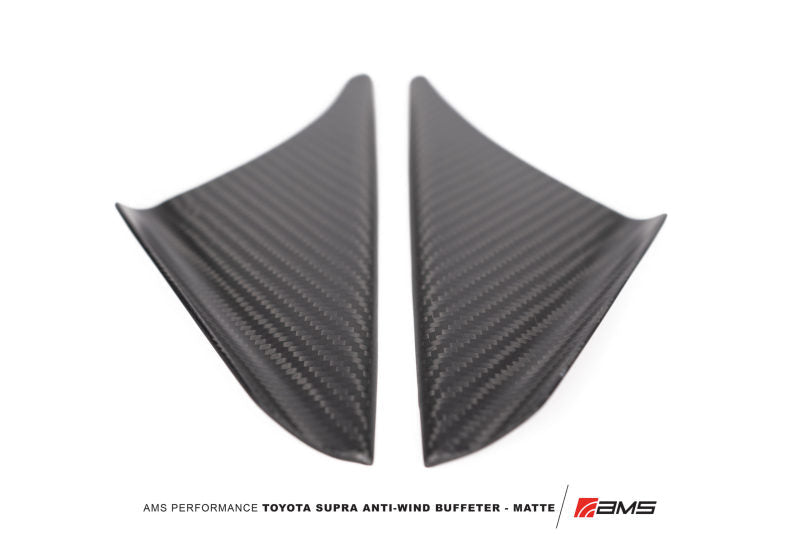 AMS Performance 2020+ Toyota GR Supra Anti-Wind Buffeting Kit - Matte Carbon AMS Exterior Trim  AXOPROS