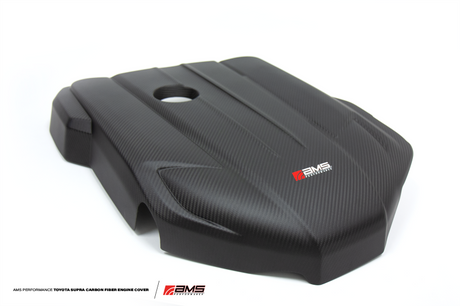 AMS Performance 2020+ Toyota GR Supra Carbon Fiber Engine Cover AMS Engine Covers  AXOPROS
