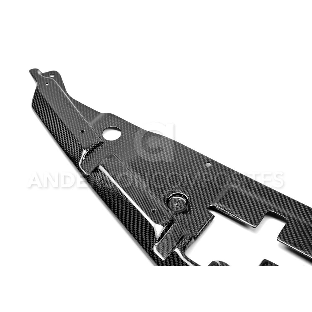 Anderson Composites AC-CP1011CHCAM Carbon Fiber Radiator Cover For 2012-2015 Chevrolet Camaro ZL1 Z28 SS Anderson Composites Radiator Shield  AXOPROS