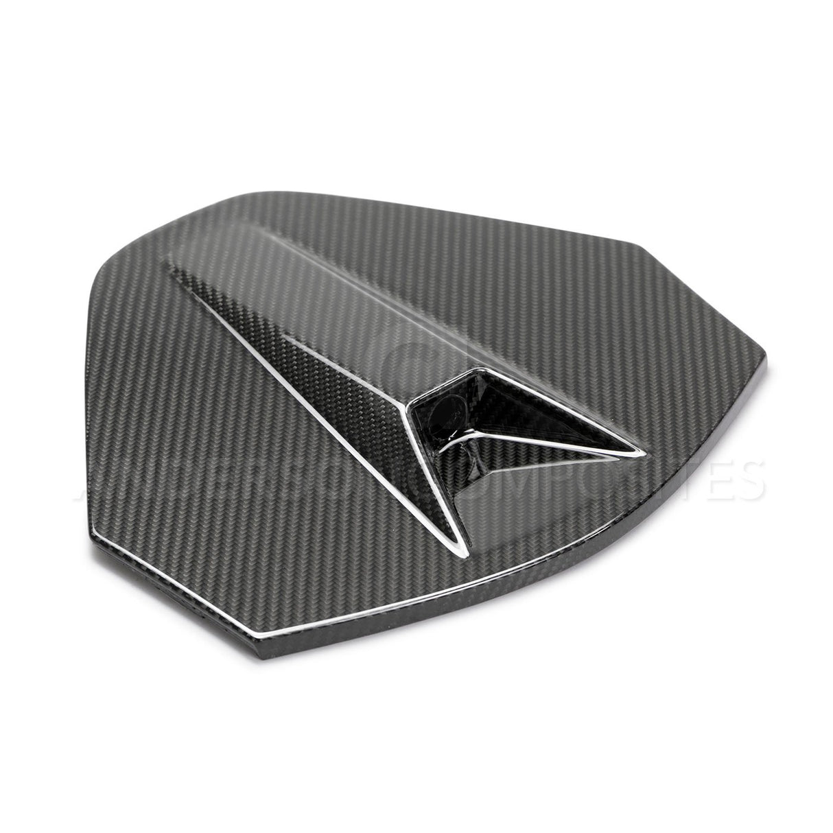 Anderson Composites AC-DA20CHC8-C Carbon Fiber Rear Decklid Housing Panel With Camera Anderson Composites Advance Driver Assistance System (ADAS) Camera Bezel  AXOPROS