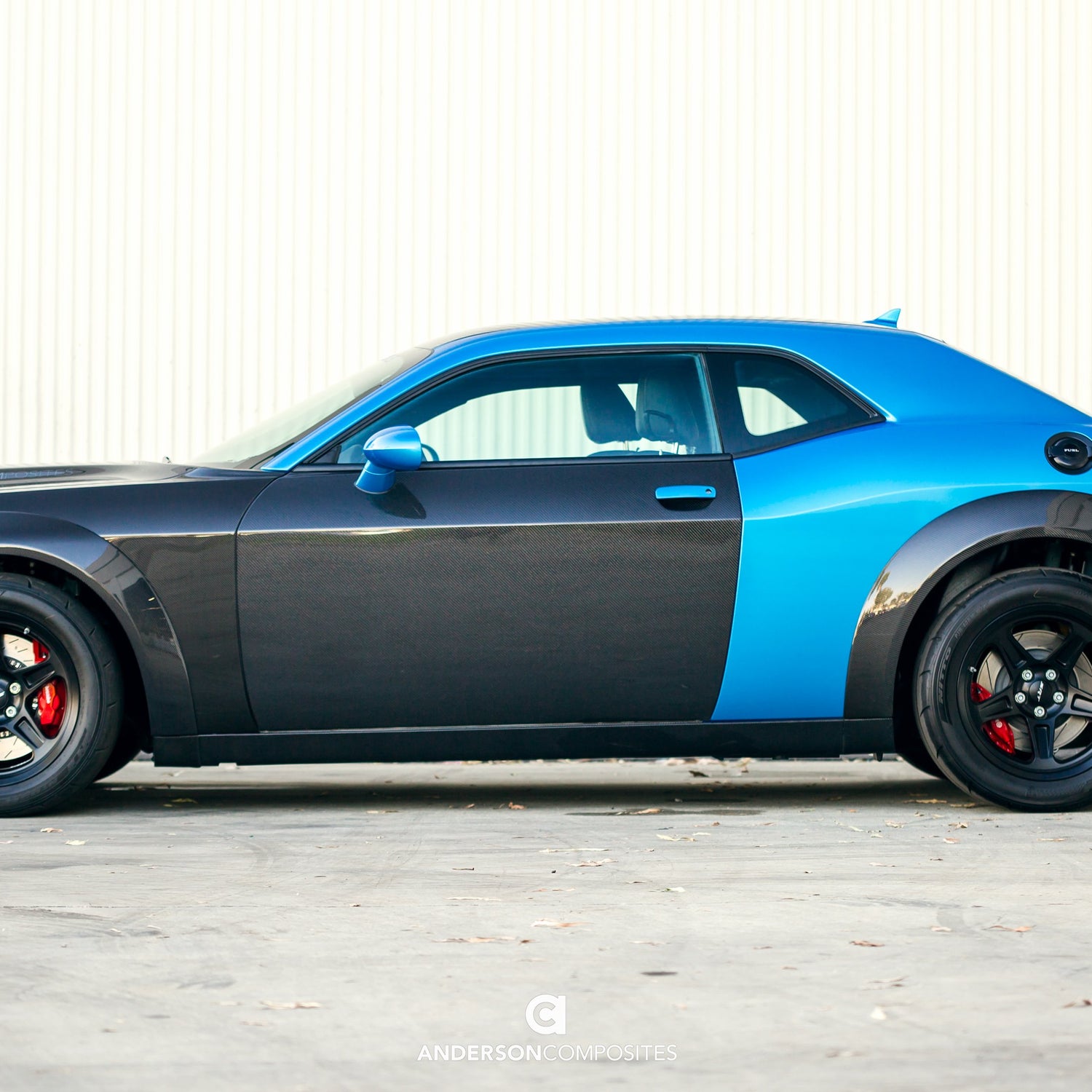 Anderson Composites AC-DD0910DGCH Carbon Fiber Doors For 2015-2020 Dodge Challenger - Anderson Composites Door  AXOPROS