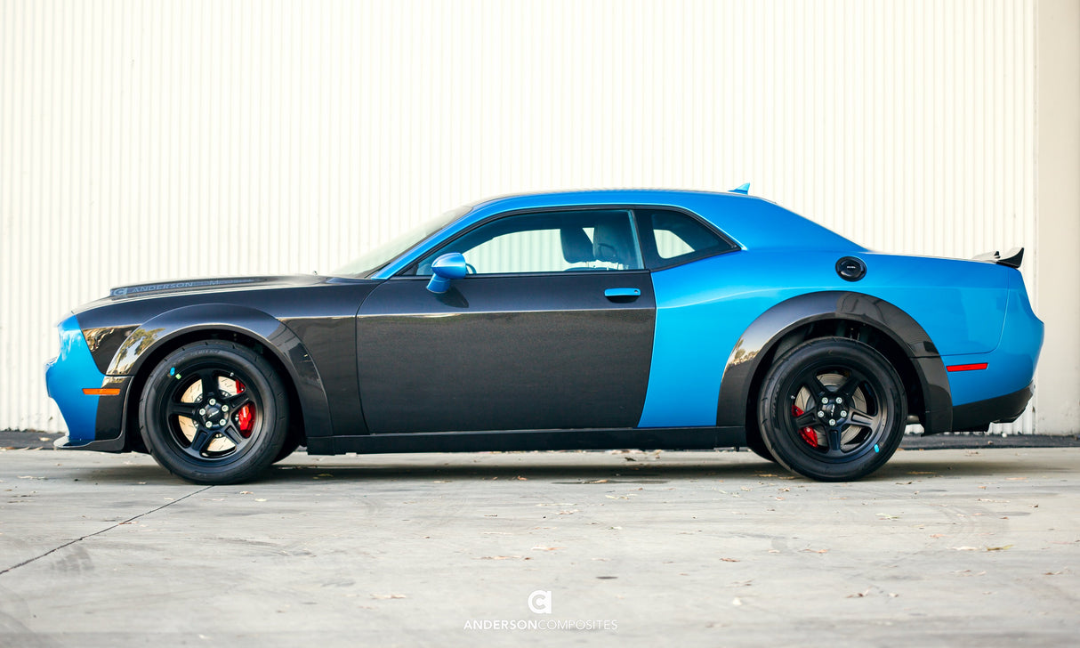 Anderson Composites AC-DD0910DGCH Carbon Fiber Doors For 2015-2020 Dodge Challenger - Anderson Composites Door  AXOPROS