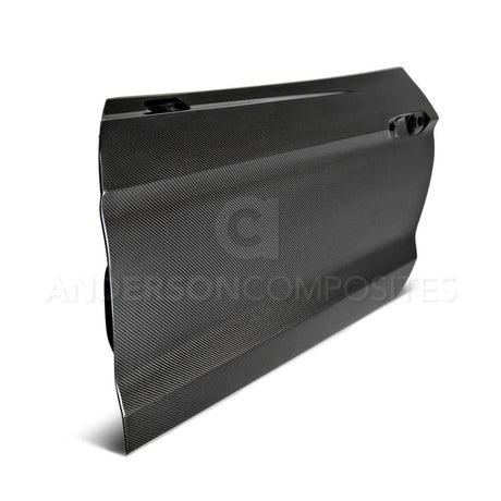 Anderson Composites AC-DD15FDMU Carbon Fiber Doors For 2015-2020 Ford Mustang Anderson Composites Door  AXOPROS