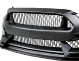 Anderson Composites AC-FB15FDMU-GR-GF Type-GR (GT350 Style) Fiberglass Front Bumper For 2015-2017 Ford Mustang Anderson Composites Bumper  AXOPROS