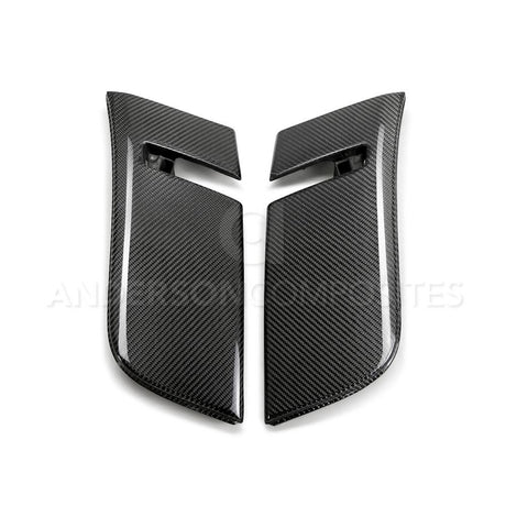 Anderson Composites AC-FBC18DGCHHC Carbon Fiber Front Flare Extension Panel For 2018-2020 Dodge Challenger Widebody Anderson Composites Fender Flare Extension  AXOPROS