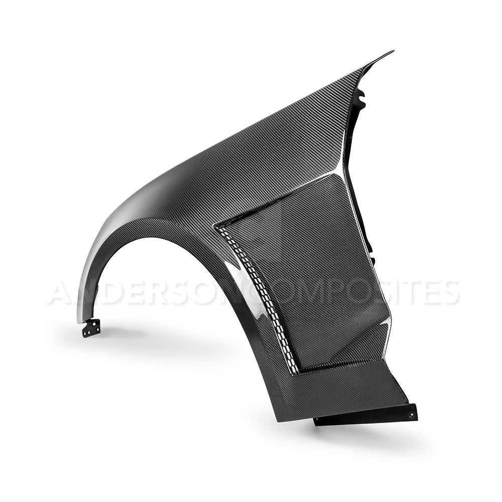 Anderson Composites AC-FF16CHCAM-SS Type-SS Carbon Fiber Fenders For 2016-2021 Chevrolet Camaro - Vented (040 Inches Wider) Anderson Composites Fender  AXOPROS