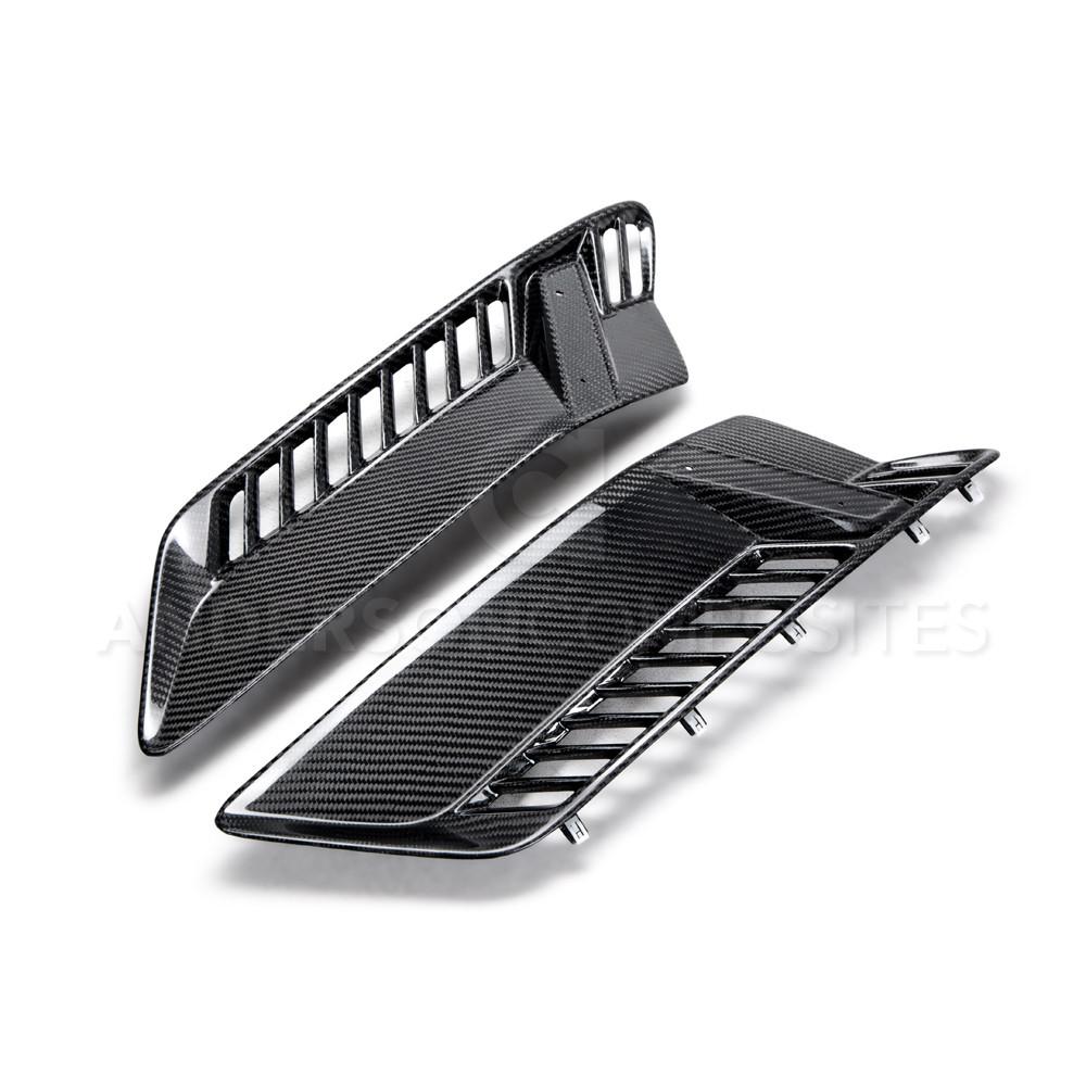 Anderson Composites AC-FFI14CHC7-Z6 Carbon Fiber Fender Vents For 2015-2019 Chevrolet Corvette C7 Z06 Anderson Composites Grille / Fender Vent / Body Badge Kit  AXOPROS