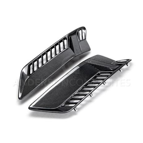 Anderson Composites AC-FFI14CHC7-Z6 Carbon Fiber Fender Vents For 2015-2019 Chevrolet Corvette C7 Z06 Anderson Composites Grille / Fender Vent / Body Badge Kit  AXOPROS