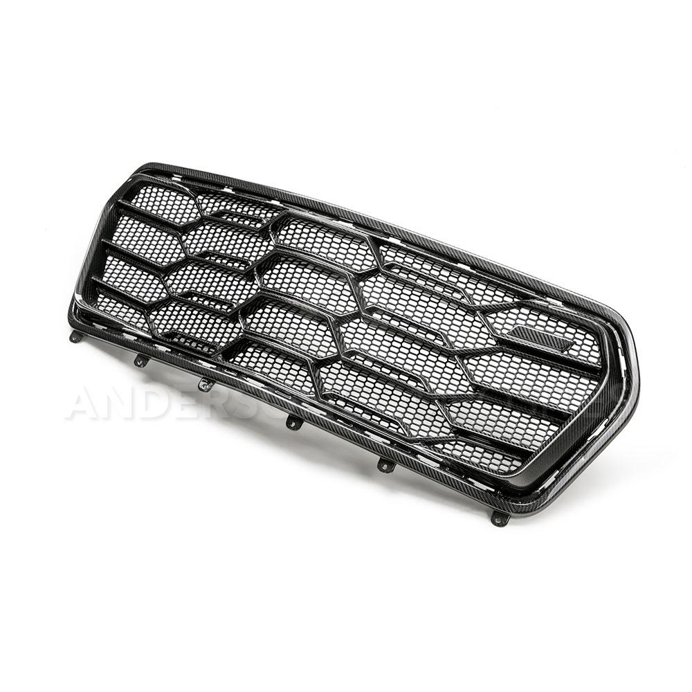 Anderson Composites AC-FG17CHCAMZL Carbon Fiber Front Grille For 2017-2021 Chevrolet Camaro ZL1 1LE Anderson Composites Grille  AXOPROS
