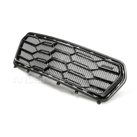 Anderson Composites AC-FG17CHCAMZL Carbon Fiber Front Grille For 2017-2021 Chevrolet Camaro ZL1 1LE Anderson Composites Grille  AXOPROS