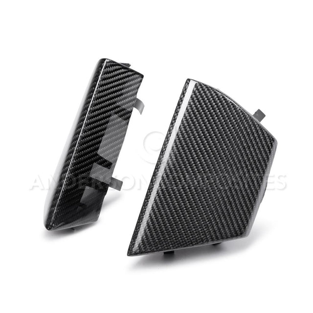 Anderson Composites AC-FGI15MU350 Carbon Fiber Front Upper Grille Inserts For 2015-2020 Ford Mustang Shelby GT350 Anderson Composites Grille / Fender Vent / Body Badge Kit  AXOPROS