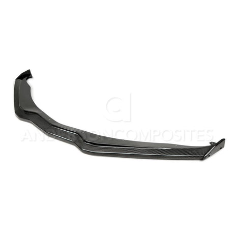 Anderson Composites AC-FL14CHC7-Z6 Carbon Fiber Front Splitter With Small End Caps For 2015-2019 Chevrolet Corvette C7 Z06 Anderson Composites Aero Splitter  AXOPROS