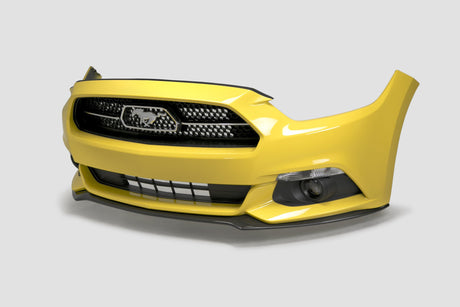 Anderson Composites AC-FL15FDMU-AO Type-OE Carbon Fiber Front Chin Splitter For 2015-2017 Ford Mustang Anderson Composites Aero Splitter  AXOPROS